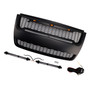 Black Front Upper Bumper Grill Grille Fit Ford Explorer 2006-2010 With Light
