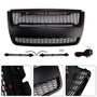 Black Front Upper Bumper Grill Grille Fit Ford Explorer 2006-2010 With Light