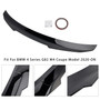 2020-ON BMW 4 Series G22 Coupe Model Rear Boot Spoiler Gloss Black PMS Style Generic