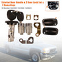 2002-2006 GMC Jimmy Sierra Sonoma Yukon Exterior Door Handle & 2 Door Lock Set & 2 SAME KEYS