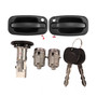 2002-2006 GMC Jimmy Sierra Sonoma Yukon Exterior Door Handle & 2 Door Lock Set & 2 SAME KEYS