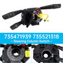 Steering Column Switch Complete for Fiat Punto Evo Abarth 735471939 735521318