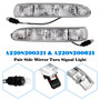 2002-2006 Mercedes-Benz W220 W215 CL55 CL500 CL600 Pair Side Mirror Turn Signal Light A2208200521 A2208200621 Generic