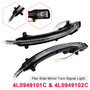 2007-2015 Audi Q7 MK1 Pair Side Mirror Turn Signal Light 4L0949101C 4L0949102C Generic