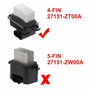 2009-2011 Nissan Pathfinder 4.0L 5.6L HVAC Heater Blower Regulator Resistor 27151ZT00A Generic