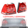 2006-2011 VW Bora GLI Left+Right Tail Light Lamp 1JD945095 1JD945096 Generic