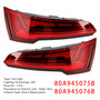 2021-2024 Audi Q5 MK2 FACELIFT LED 5 PIN Left+Right Rear Tail Light Lamp LED 80A945075B 80A945076B Generic