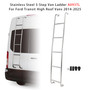 2014-2025 Ford Transit High Roof Vans Stainless Steel 5-Step Van Ladder A093TL Generic