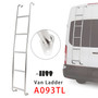 2014-2025 Ford Transit High Roof Vans Stainless Steel 5-Step Van Ladder A093TL Generic