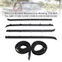 1981-1991 Chevy Blazer Full Size 4PCS Car Window Weatherstrip Molding Trim Belt+2 Window Seals Generic