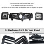 2008-2020 Maserati GranTurismo GranCabrio Dashboard A/C Air Vent Panel Grille 68238500 68233000 Generic