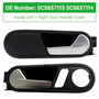 2012-2014 VW Beetle Inside Left+Right Door Handle Cover 5C5837113 5C5837114 Generic