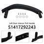 2015-2019 BMW X6 F16 Left Door Interior Pull Handle Inside Trim Black 51417292243 Generic