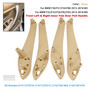 2015-2018 BMW M3 M4 4PCS Beige Inner Trim Door Pull Handle Generic
