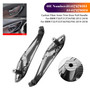 2014-2018 BMW F32/F33/F36/F82/F83 2x Carbon Fiber Inner Trim Door Pull Handle Generic