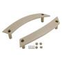 Pair Interior Door Panel Pull Handle Repair Kit Tan For VW Beetle 2000-2010