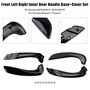2008-2016 Renault Megane 3 Front Left+Right Side Inner Door Handle Base+Cover Set Generic