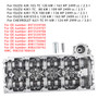 2007-2012 ISUZU D-MAX I 2.5L 3.0L Complete Assembled Cylinder Head 4JJ1-TC 4JK1-TC Generic
