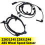 2012-2017 Opel Insignia A Rear Right & Left ABS Wheel Speed Sensor 22831245 22831246 Generic