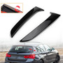 2011-2019 BMW 1 Series F20 F21 Pair Rear Window Side Wing Spoiler Gloss Black Generic