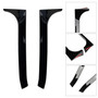 2008-2013 VW Golf 6 GTI/GTR/GTD Pair Rear Window Side Wing Spoiler Gloss Black Generic