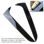 2009-2016 Audi A4 B8 Allroad Avant Pair Rear Window Side Wing Spoiler Gloss Black Generic