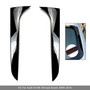 2009-2016 Audi A4 B8 Allroad Avant Pair Rear Window Side Wing Spoiler Gloss Black Generic