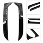 2007-2016 VW Tiguan MK1 Pair Rear Window Side Wing Spoiler Gloss Black Generic