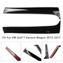 2013-2017 VW Golf 7 Variant Wagon Pair Rear Window Side Wing Spoiler Gloss Black Generic