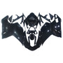 2007-2011 Ducati 1098 1198 848 Amotopart Fairings Black 1198 Racing Customs Fairing