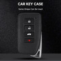 Lexus IS GS ES RX RC NX LS LX Alloy Aluminum TPU Soft Film Car Key Gray Case Cover Generic