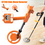 GT260 Kids Child Trasure Seeker Beginners Metal Detector Waterproof Coil Orange