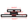 Universal Motorcycle Rear License Number Plate Frame Holder Bracket