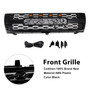 1997-2000 Toyota Tacoma Honeycomb Front Bumper Grille With LED Light Black Generic