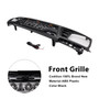 1995-1997 Toyota Tacoma With LED Light Honeycomb Front Bumper Grille Black Generic