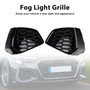 2021-2023 Audi A3 S-line S3 Front Honeycomb Fog Light Grille Black Generic