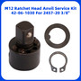 Milwaukee 42-06-1030 3/8" M12 Ratchet Head Anvil Service Kit For 2457-20