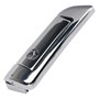 2014-2023 Touring Razor Chopped King Tour Pack Hinges and Latch Kit Silver Generic