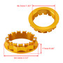 2007-2024 Ducati 1098 1198 Panigale 1199 1299 V2 V4 Diavel Rear Wheel Axle Nut Gold Generic