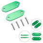 2013-2025 Kawasaki Ninja ZX6R Mirror Block Off Blanking Plates Green Generic