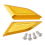 2018-2024 Ducati Panigale V2 V4 CNC Racing Mirror Block Off Blanking Plates Gold Generic