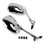 2006-2011 Suzuki GSR 600 Rearview Mirrors Left and Right M10 Chrome Generic