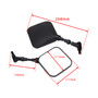 1985-2023 Suzuki DR 125 200 350 600 650 750 800 Rearview Mirrors Left and Right M10 Black Generic