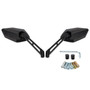 Scooter Moped Motorcycle Rearview Mirrors Left and Right M8 M10 Black Generic