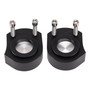 2006-2024 Kawasaki ZZR1400 ZX14R CNC Handlebar risers 25mm with offset 13mm Black Generic