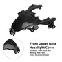 2022-2025 Honda ADV350 Front Upper Nose Headlight Cover Carbon Generic