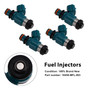 2008-2023 Honda CBR1000RR VFR1200F 4PCS Fuel Injectors 16450-MFL-003 Generic
