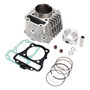 2011-2025 Honda Wave EX5 Cross Cub 110 Cylinder Piston Gasket Top End Rebuild Kit 132cc Generic