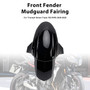2020-2025 Triumph Street Triple 765 R/RS Front Fender Mudguard Fairing Black Generic
