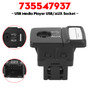 2008- 500 Abarth Punto Abarth USB Media Player USB/AUX Socket 735547937 Generic